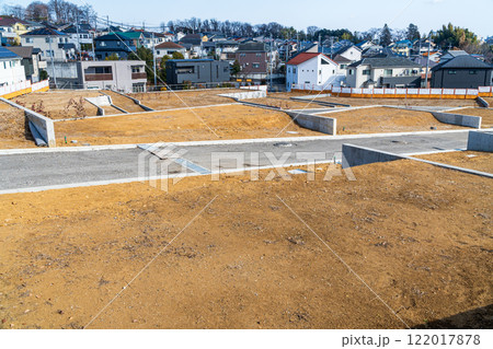戸建て住宅団地の造成地 戸建て住宅団地の造成地 122017878