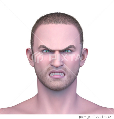 男性の顔アップ 122018052