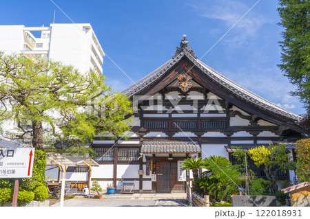 春の京都　本法寺　庫裡 122018931