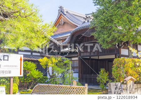 春の京都　本法寺　庫裡・大玄関 122018934