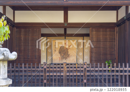 春の京都　本法寺　庫裡・大玄関 122018935