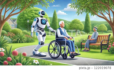 ロボットの真剣作業 122019078