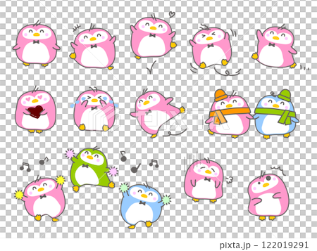 可愛企鵝的各種表情集 可愛企鵝的各種表情集 122019291