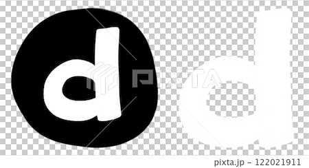 D Alphabet Hand Drawn Style And Monochrome Design Font Design 122021911
