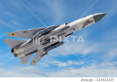Ukrainian Skukhoi SU-24 with Storm Shadow cruise missiles - 3D Ukrainian Skukhoi SU-24 with Storm Shadow cruise missiles - 3D 122022225