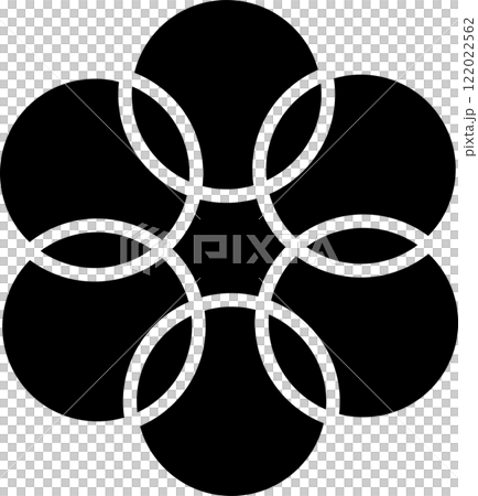 Overlapping circles icon, diagram, maths Overlapping circles icon, diagram, maths 122022562