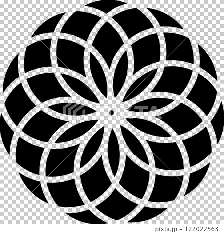 Overlapping circles icon, diagram, maths Overlapping circles icon, diagram, maths 122022563