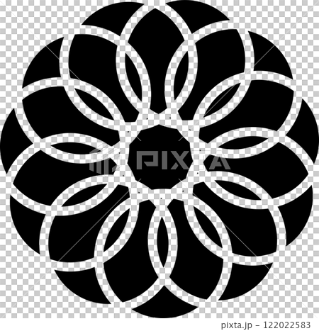Overlapping circles icon, diagram, maths Overlapping circles icon, diagram, maths 122022583