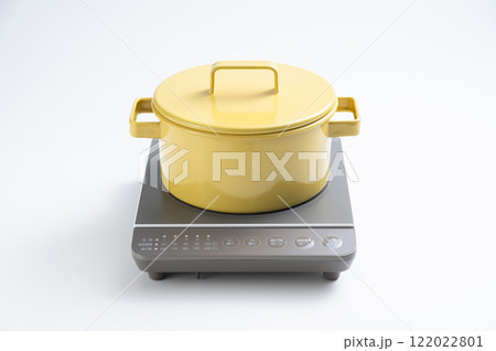 卓上用IHクッキングヒーターとホーロー鍋 122022801