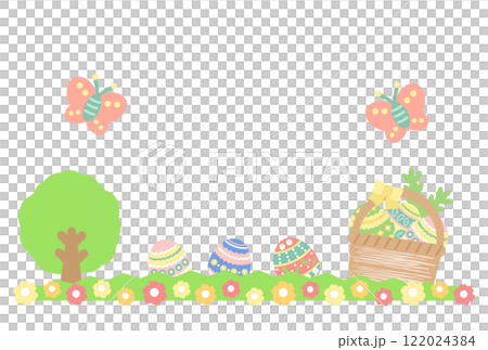 復活節框架圖（無文字） 122024384