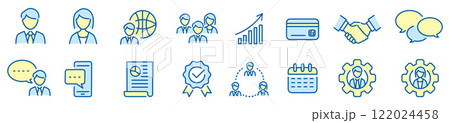 business loyalty icons vector sign business loyalty icons vector sign 122024458