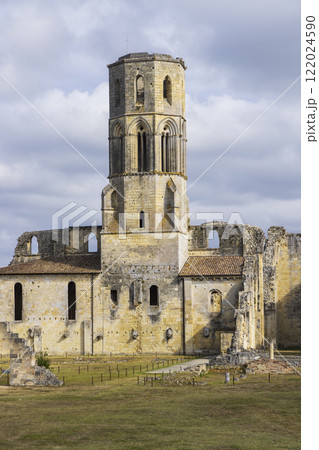 Grande-Sauve Abbey, UNESCO site, Benedictine monastery near La Sauve, Aquitaine, Gironde, France Grande-Sauve Abbey, UNESCO site, Benedictine monastery near La Sauve, Aquitaine, Gironde, France 122024590