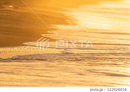 【庄内の風景】由良海岸と夕日 【庄内の風景】由良海岸と夕日 122026016