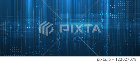 Network technology background blue screen Network technology background blue screen 122027079