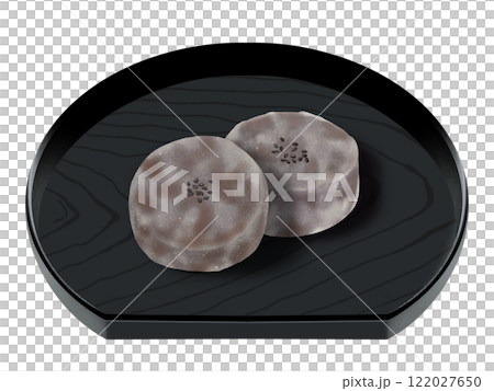 盤子裡的圓形金鯛 122027650