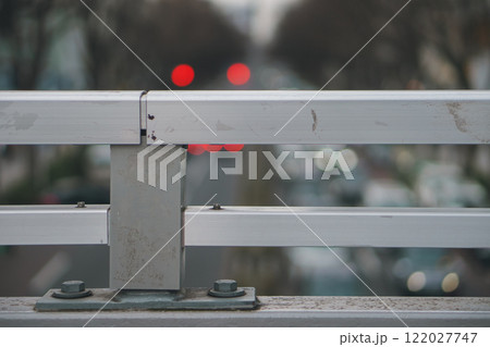 表参道　道路　歩道橋　眺め 122027747