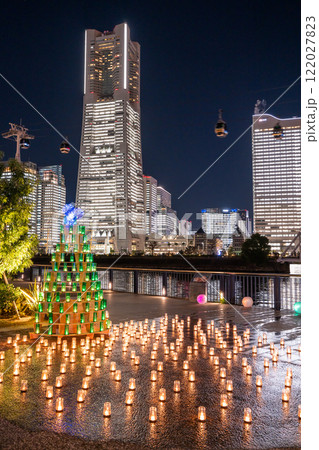 《神奈川県》横浜みなとみらい全館点灯・クリスマスキャンドル 122027823