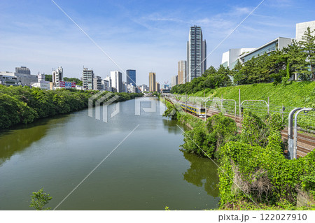 江戸城外堀(市ヶ谷駅近く) 江戸城外堀(市ヶ谷駅近く) 122027910