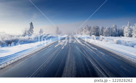 凍結路イメージ 凍結路イメージ 122028262