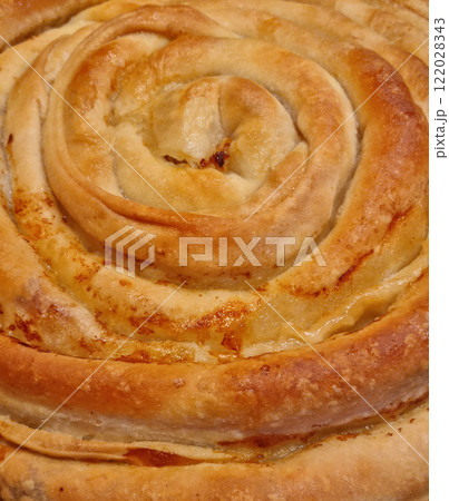 Freshly baked burek Freshly baked burek 122028343