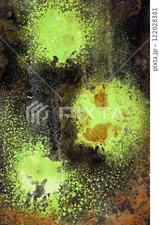 背景素材　抽象背景　鉄　抽象素材 122028381