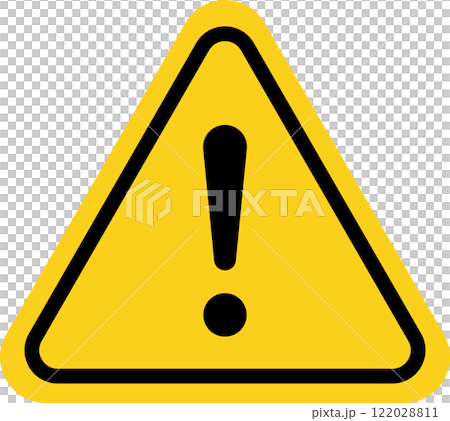 警告標記三角形圖示 9 警告標記三角形圖示 9 122028811