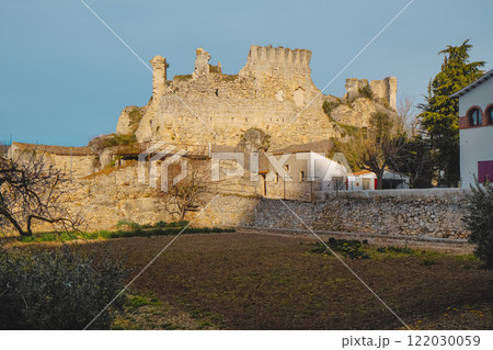 ruins of Querol Castle, in Catalonia, Spain 122030059