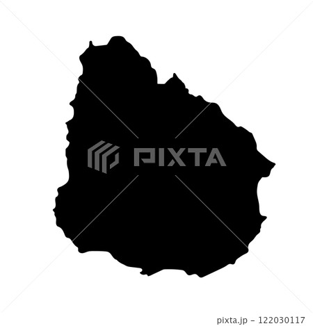 Uruguay Map Icon 122030117