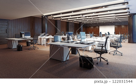 Modern  office interior design 122031544