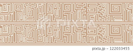 African style pattern. 122033455
