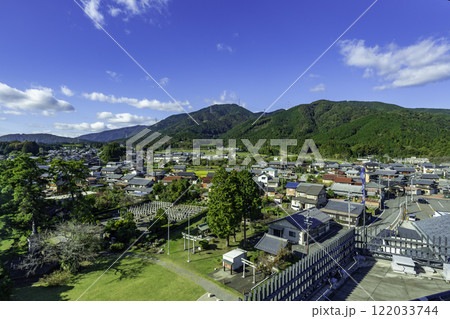 関ケ原　古戦場記念館から決戦地を望む　岐阜県関ケ原町 122033744