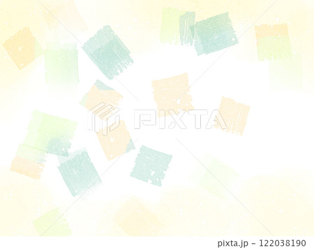 水彩で描いた幾何学模様のフレーム 水彩で描いた幾何学模様のフレーム 122038190