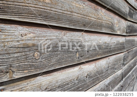 古い木目 背景素材 122038255