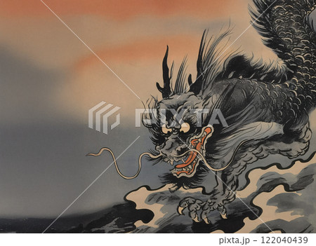 龍の浮世絵 122040439