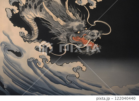 龍の浮世絵 122040440