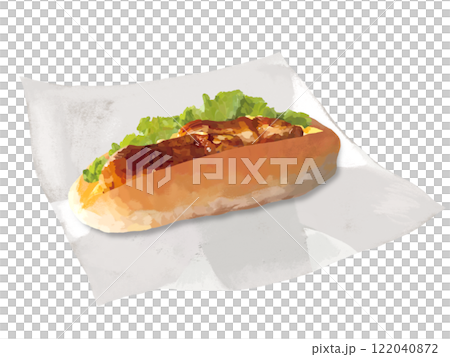 照燒雞肉麵包（附包裝紙） 122040872