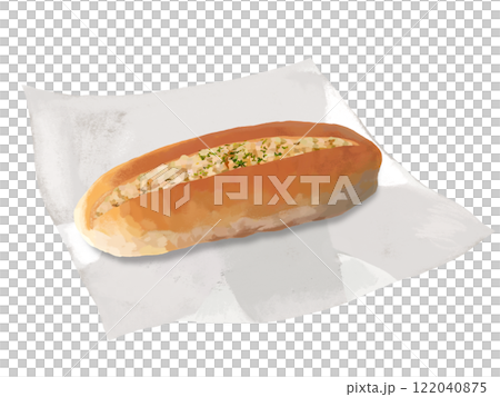 ツナパン（包み紙付き） 122040875