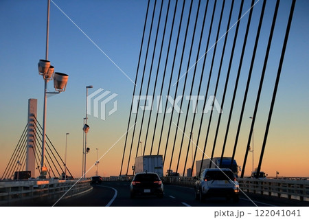 首都高 かつしかハープ橋 首都高 かつしかハープ橋 122041041