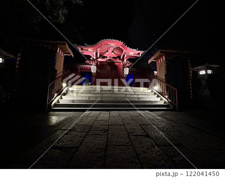 秩父神社の夜 122041450
