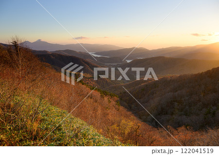 白布峠の夕景 白布峠の夕景 122041519