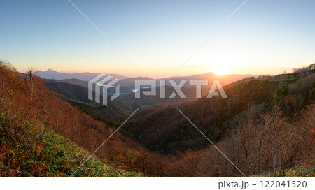 白布峠の夕景 白布峠の夕景 122041520