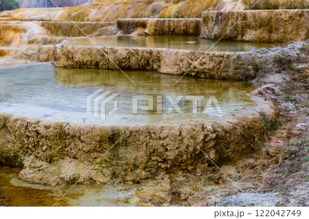 Red springs near Pamukkale in Turkey. Red springs near Pamukkale in Turkey. 122042749
