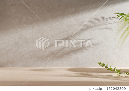 Natural beige background with a warm ambience. 122042800