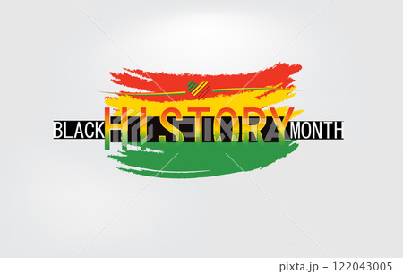 Black History Month Stylish Design 122043005