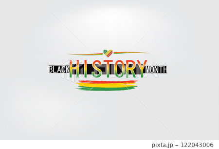 Black History Month Stylish Design 122043006