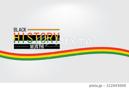 Black History Month Stylish Design 122043008