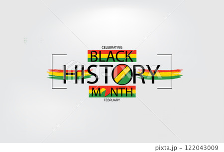 Black History Month Stylish Design 122043009