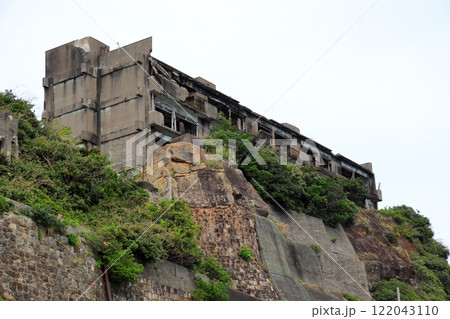 世界遺産・軍艦島（端島）《長崎》 122043110