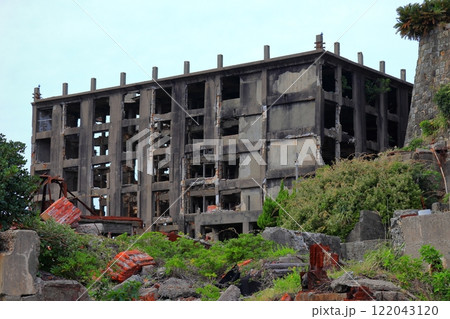 世界遺産・軍艦島（端島）《長崎》 122043120