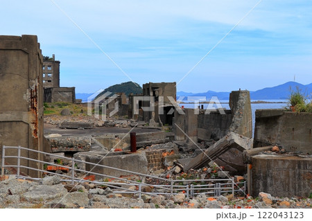 世界遺産・軍艦島(端島)《長崎》 世界遺産・軍艦島(端島)《長崎》 122043123